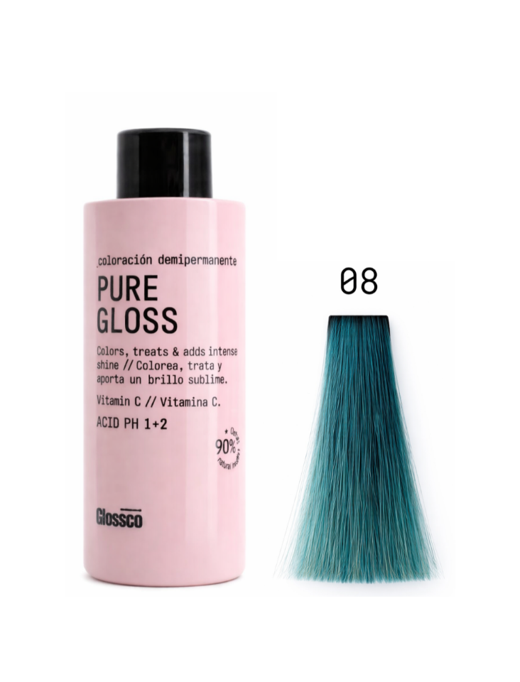 PURE GLOSS ACIDIC HAIR COLOR   08
