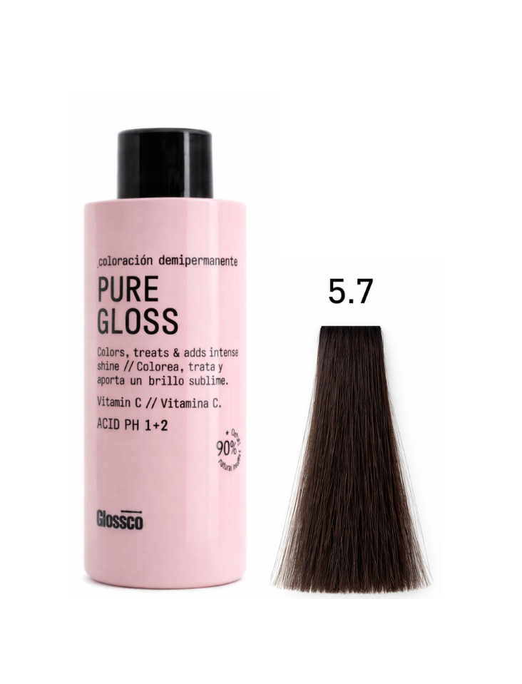 PURE GLOSS ACIDIC HAIR COLOR  5.7