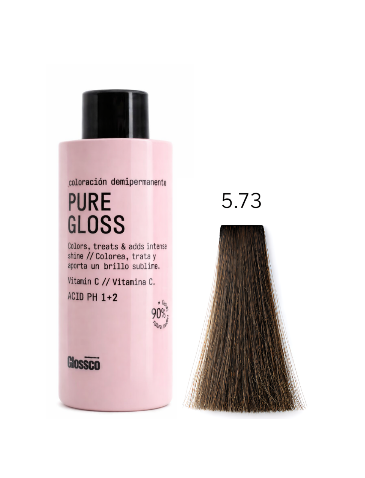 PURE GLOSS ACIDIC HAIR COLOR   5.73
