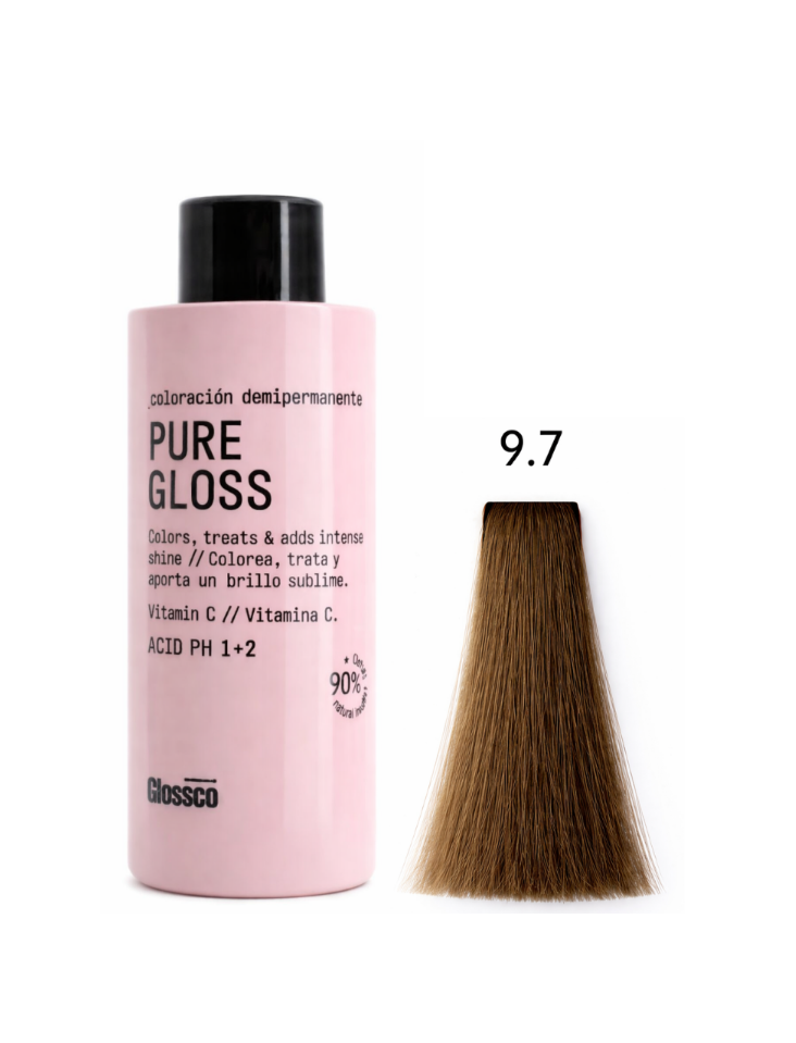 PURE GLOSS ACIDIC HAIR COLOR   9.7