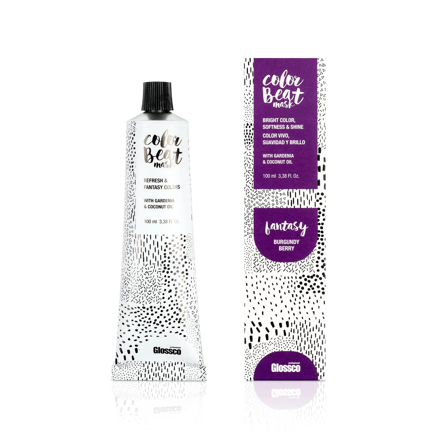 COLOR BEAT MASK BURGUNDY 60 ML