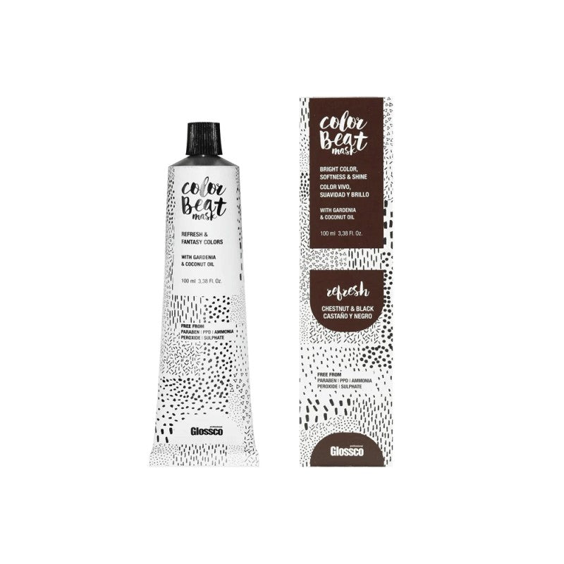 COLOR BEAT MASK CHESNUT & BLACK 60 ML