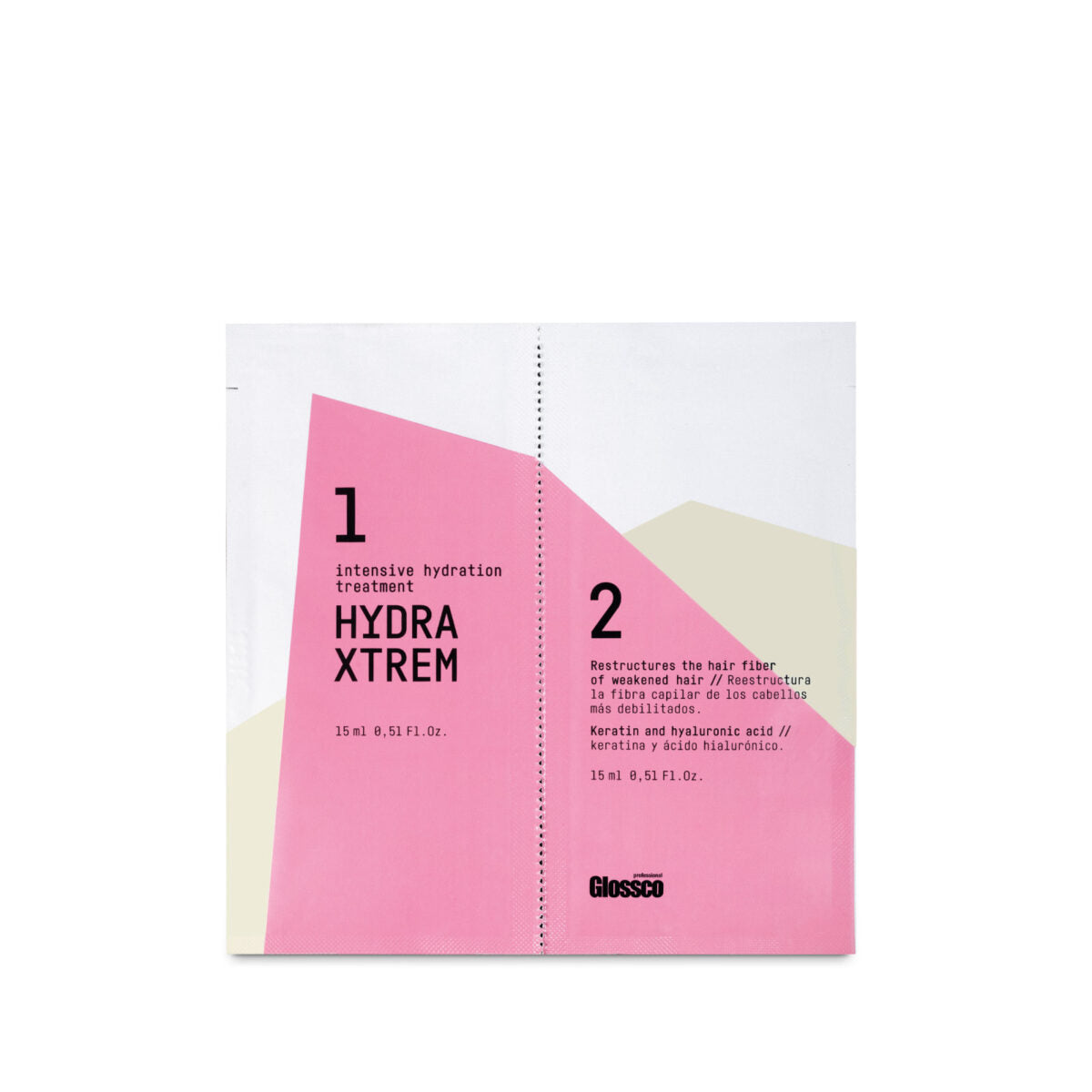GLOSSCO HYDRA XTREM INTENSIVE REPAIR TREATMENT 30 SACHETS EX