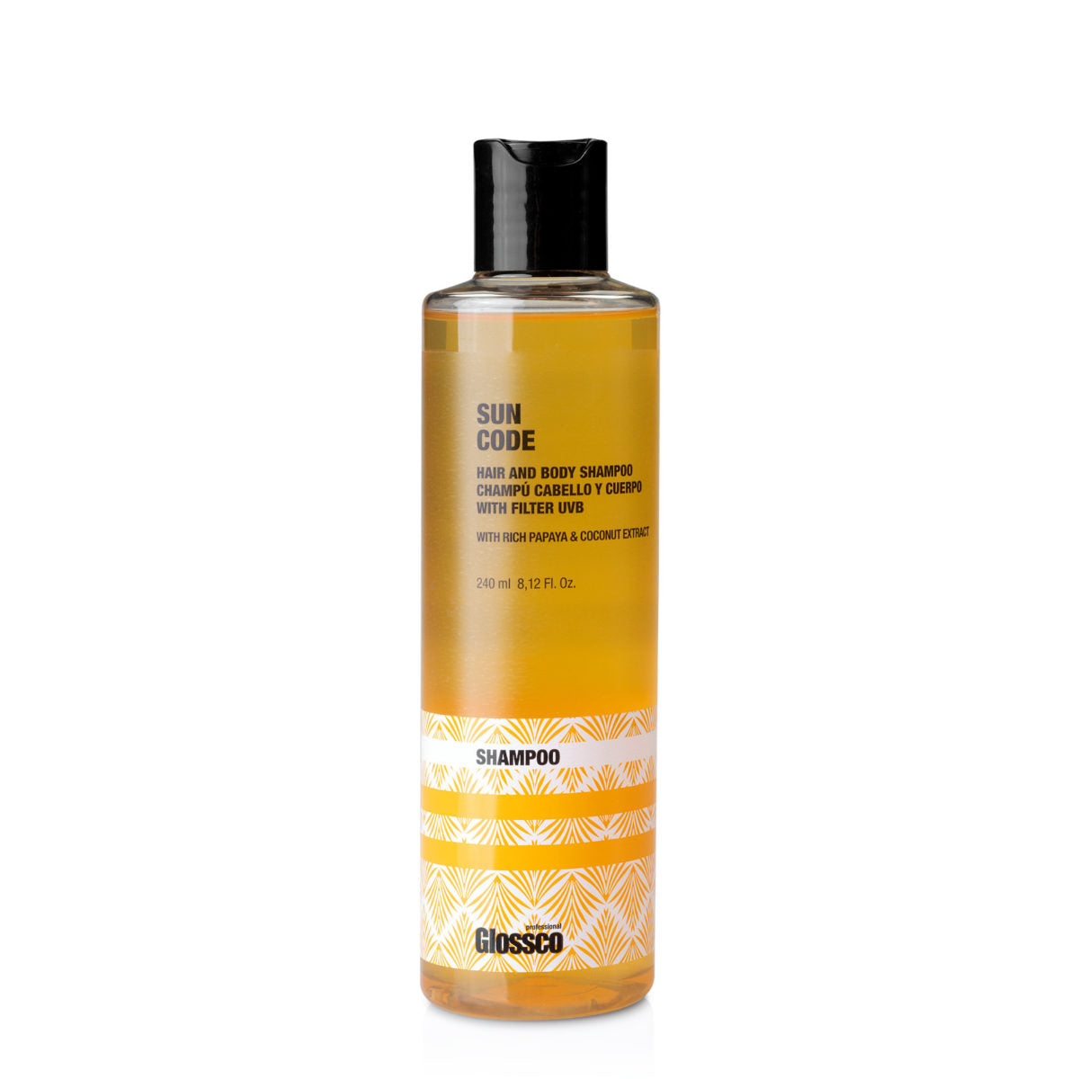 Sun code hair & body shampoo 240ML