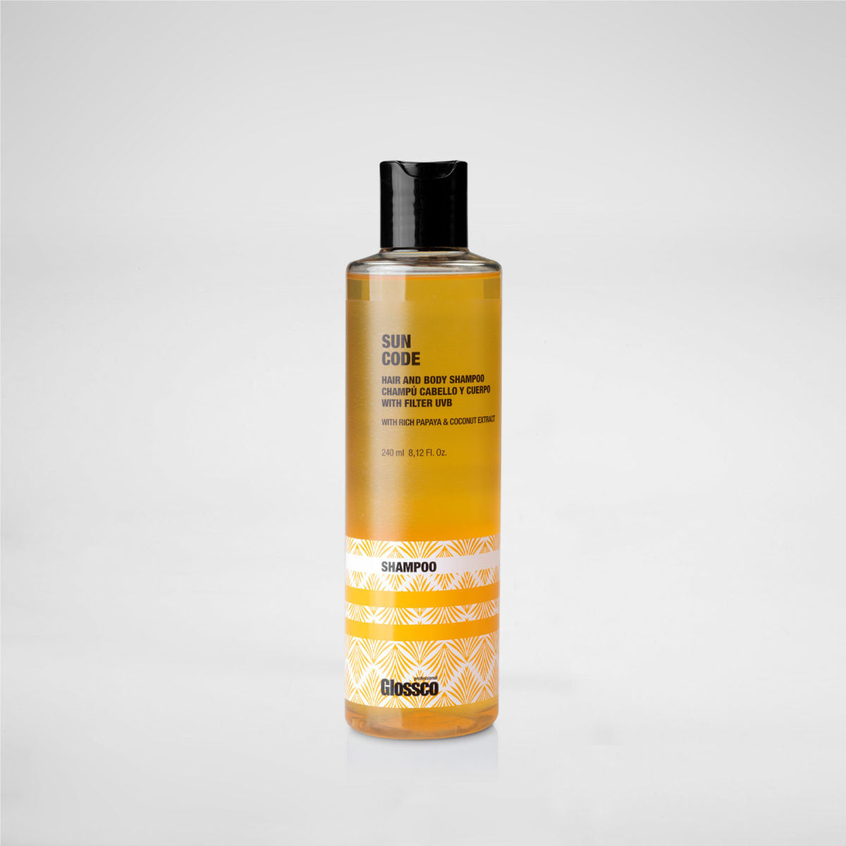 Sun code hair & body shampoo 240ML