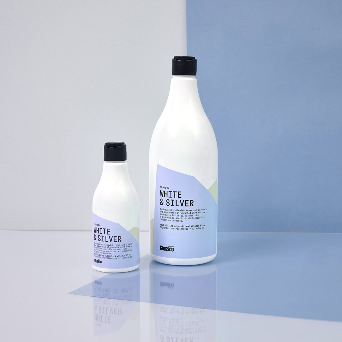 GLOSSCO WHITE & SILVER SHAMPOO 500 ML